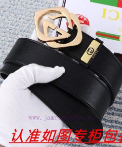 Men's belt Gucci Gucci️Men's leather belt is made of 100% head layer cowhide, ensuring that qqezyetx
