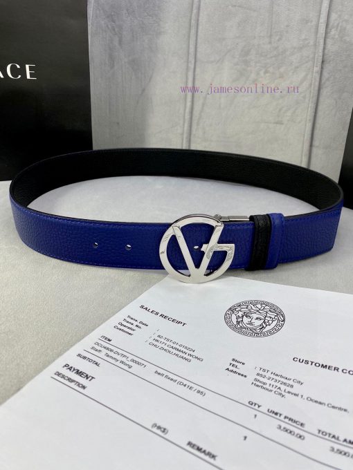 Width 4.0cm Versace This Versace is adorned with iconic gold/silver glitter Virtus accessori xatbzmkr