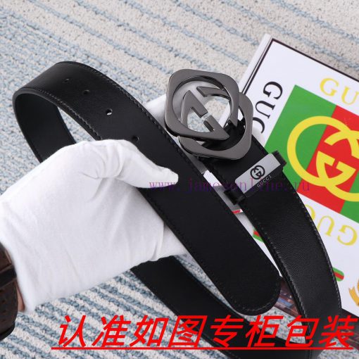 Men's belt Gucci Gucci️Men's leather belt is made of 100% head layer cowhide, ensuring that 92crncxe - Image 7