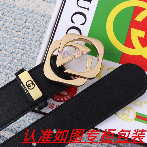 Men's belt Gucci Gucci️Men's leather belt is made of 100% head layer cowhide, ensuring that qqezyetx - Image 8