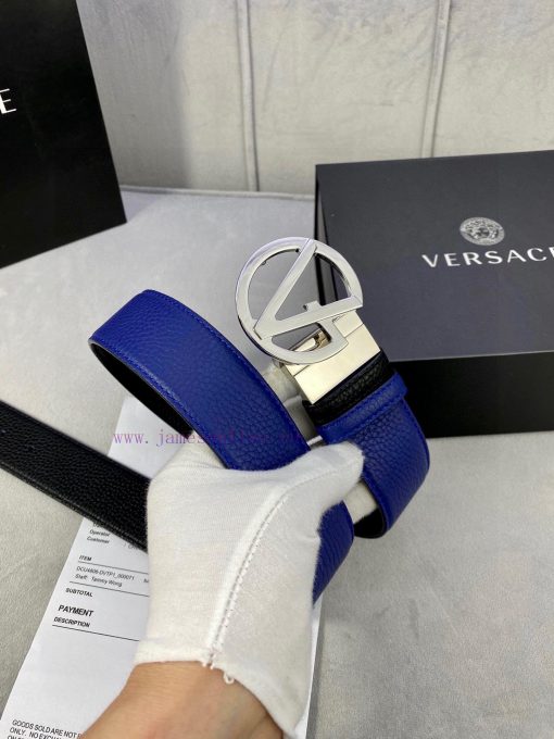 Width 4.0cm Versace This Versace is adorned with iconic gold/silver glitter Virtus accessori xatbzmkr - Image 7