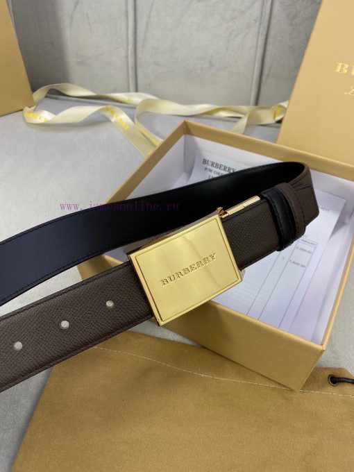 Width 3.5cm Burberry Palm Pattern Leather Bottom/Double Headed Calfskin with Gold/Silver/Alp 8bdmbpp9 - Image 5