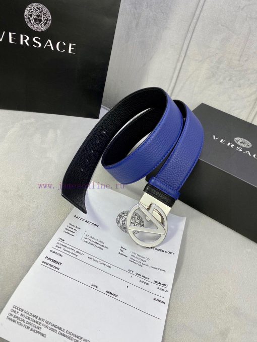 Width 4.0cm Versace This Versace is adorned with iconic gold/silver glitter Virtus accessori xatbzmkr - Image 9