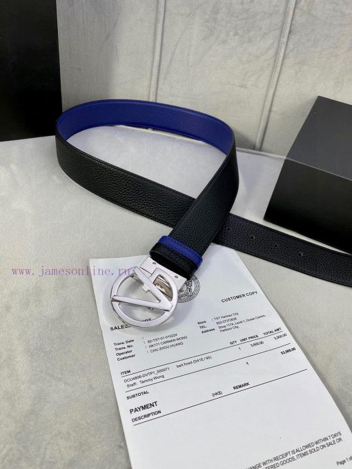 Width 4.0cm Versace This Versace is adorned with iconic gold/silver glitter Virtus accessori xatbzmkr - Image 10