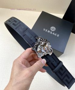 Width 3.8cm Versace This satin belt from Versace has a very casual style, adorned with the i isuz0ah5