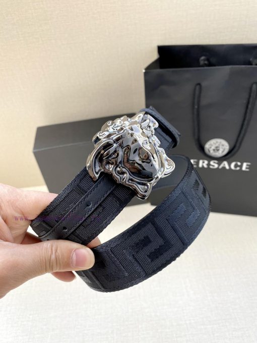 Width 3.8cm Versace This satin belt from Versace has a very casual style, adorned with the i isuz0ah5 - Image 7