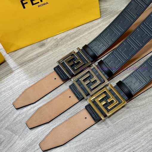 FENDL 38mm wide double-sided original calf leather with a single ruthenium palladium plated 5hex4aai - Image 7