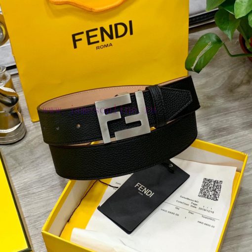 FENDI Men's Fashion Casual Belt Original Lychee Pattern Face+Top Matte Bottom Top Crafted, P qh8yvn1f - Image 6