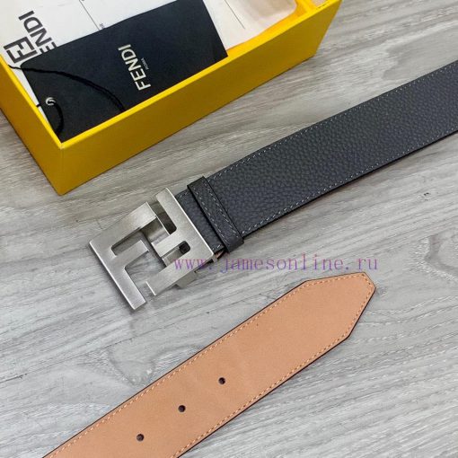 FENDI Men's Fashion Casual Belt Original Lychee Pattern Face+Top Matte Bottom Top Crafted, P icsxorhq - Image 4