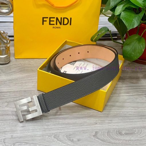FENDI Men's Fashion Casual Belt Original Lychee Pattern Face+Top Matte Bottom Top Crafted, P icsxorhq - Image 5