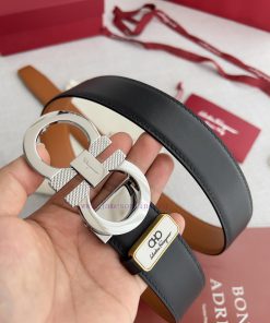 Ferragamo Ferrgamo ️ Belt and beltBuckle, original new pattern buckle, photographed in real 6li8bqdm