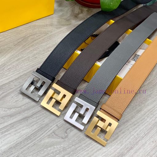 FENDI Men's Fashion Casual Belt Original Lychee Pattern Face+Top Matte Bottom Top Crafted, P g99fe1dl - Image 10