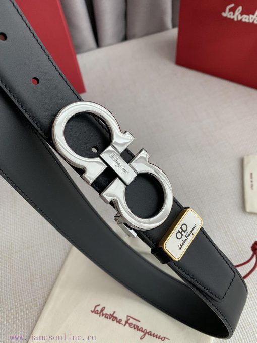 Ferragamo Ferrgamo️Buckle, original classic buckle, photographed in real life, top layer cow nivbwkkt - Image 5