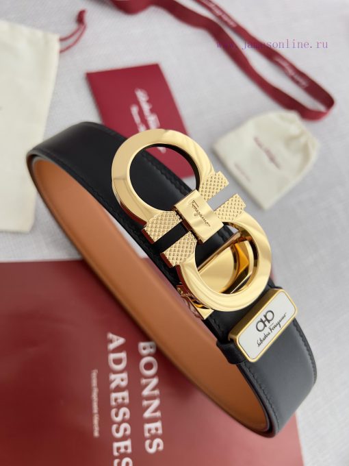 Ferragamo Ferrgamo ️ Belt and beltBuckle, original new pattern buckle, photographed in real 9ahieq2i - Image 3