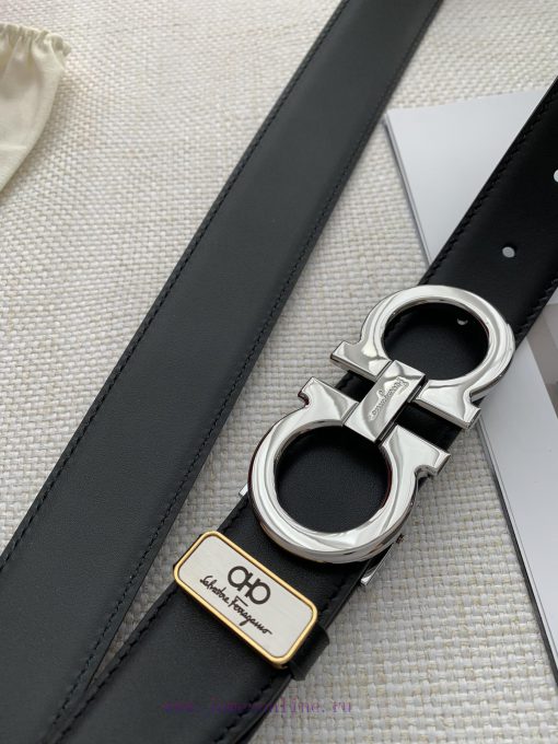 Ferragamo Ferrgamo️Buckle, original classic buckle, photographed in real life, top layer cow nivbwkkt - Image 7