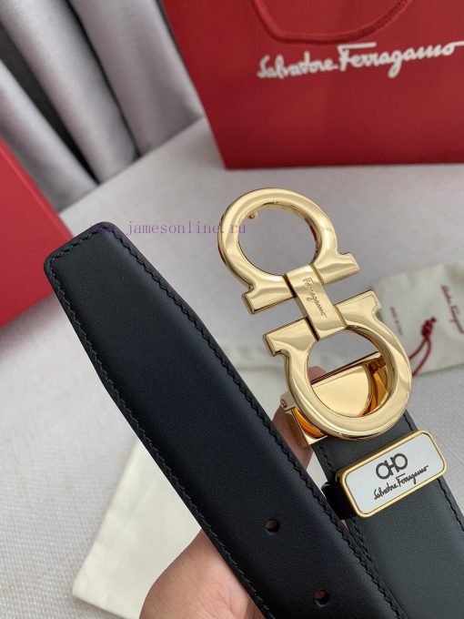 Ferragamo Ferrgamo️Buckle, original classic buckle, photographed in real life, top layer cow ksg126yn - Image 10
