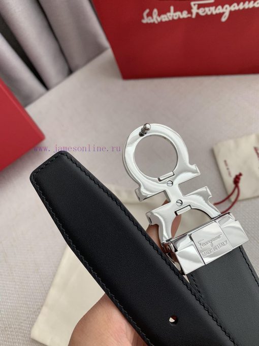 Ferragamo Ferrgamo️Buckle, original classic buckle, photographed in real life, top layer cow nivbwkkt - Image 9