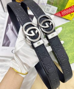 Belt Gucci Gucci automatic buckle-Belt replica Gucci The automatic belt series is made of 10 p4vulgzk