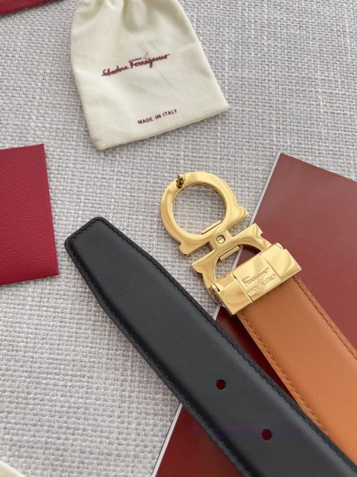 Ferragamo Ferrgamo ️ Belt and beltBuckle, original new pattern buckle, photographed in real 9ahieq2i - Image 9