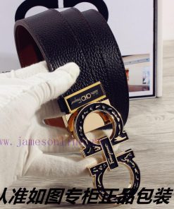 Ferragamo ️Comes with a punch as a giftThe material is 100% imported original factory cowhid go9czyzd