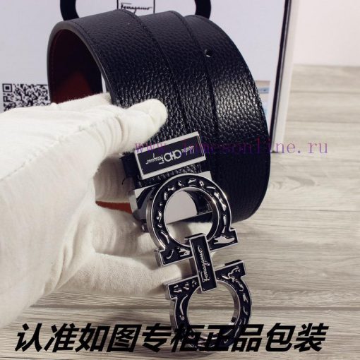 Ferragamo ️Comes with a punch as a giftThe material is 100% imported original factory cowhid z303yrpx - Image 2