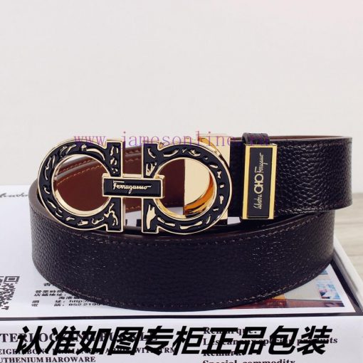 Ferragamo ️Comes with a punch as a giftThe material is 100% imported original factory cowhid go9czyzd - Image 4