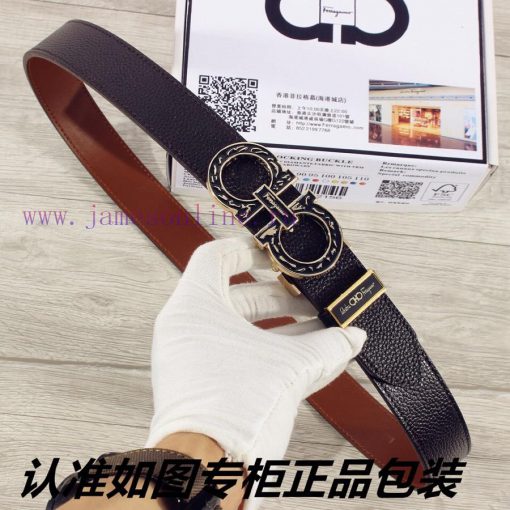 Ferragamo ️Comes with a punch as a giftThe material is 100% imported original factory cowhid 7e0u8oby - Image 5