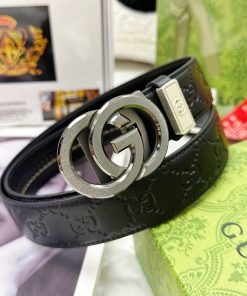 Belt Gucci Gucci automatic buckle-Belt replica Gucci The automatic belt series is made of 10 7jc4bye6