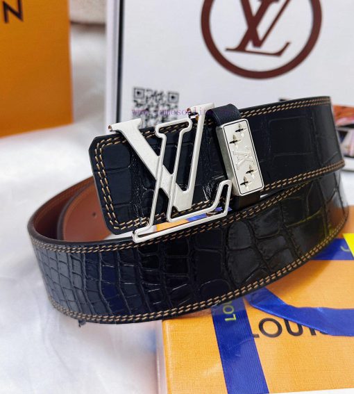 Belt LV Louis ReproductionThe waistband is made of 100% cowhide, ensuring a three-dimensiona 1adin9zz - Image 2