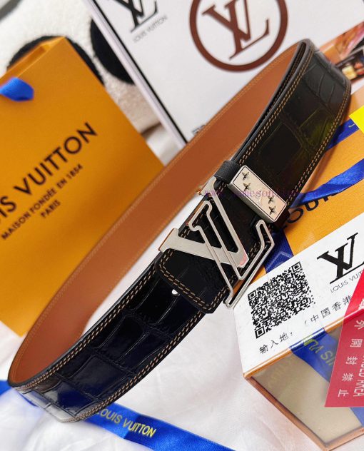 Belt LV Louis ReproductionThe waistband is made of 100% cowhide, ensuring a three-dimensiona 1adin9zz - Image 10