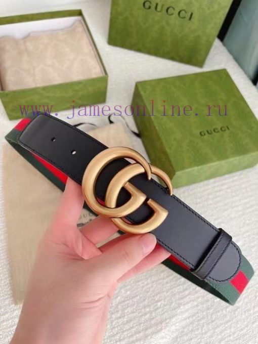 Comes with a complete gift boxGUCCIGucci belt red and green fabric series, a timeless classi 87wg8kms