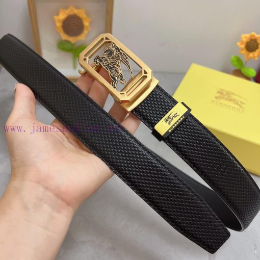 Burberry automatic beltMaterial: Leather Belt with 100% Head Layer. The leather belt is guar x2q2lew3 - Image 3