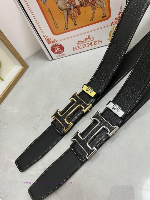 Hermes Hermès  Material: Leather Belt with 100% Head Layer. The leather belt is guaranteed t 9xvb6qtg - Image 2