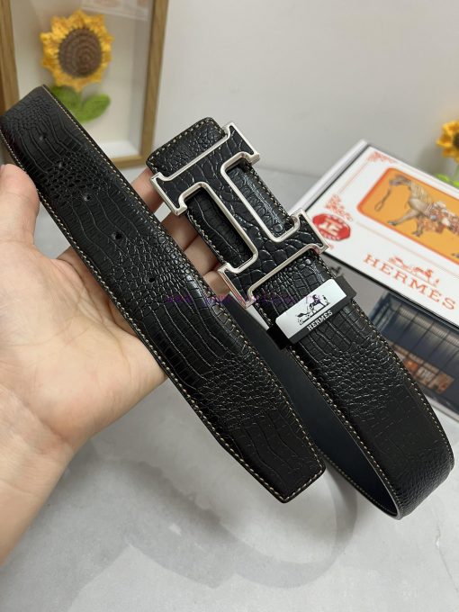 Hermes Hermès  Material: Leather Belt with 100% Head Layer. The leather belt is guaranteed t v1ygxxr9 - Image 3