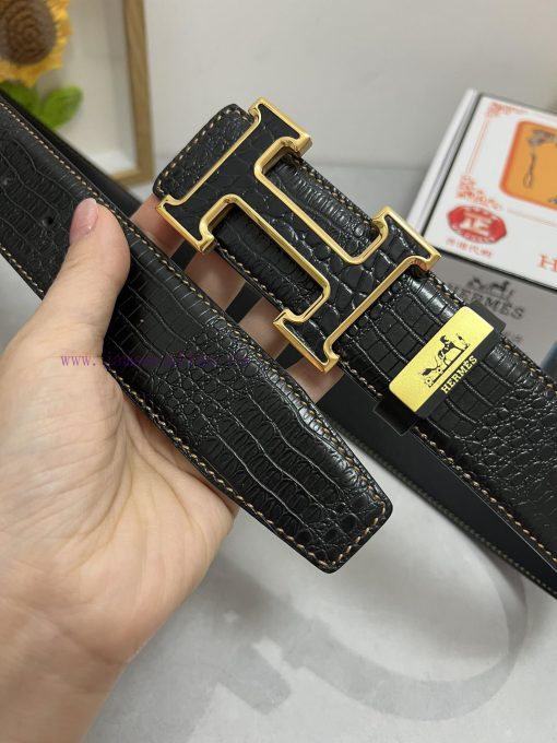 Hermes Hermès  Material: Leather Belt with 100% Head Layer. The leather belt is guaranteed t ubqfctu5 - Image 4