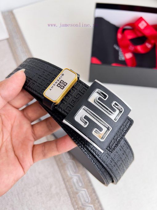 Givenchy GIVENCHY Belt ️ BeltHanging buckle, pure steel material buckle head, double-sided c 5pxghvw7 - Image 3