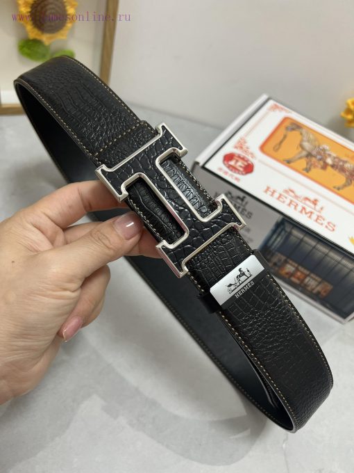 Hermes Hermès  Material: Leather Belt with 100% Head Layer. The leather belt is guaranteed t v1ygxxr9 - Image 6