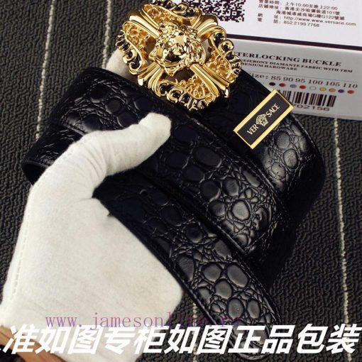 Versace Ver... sace ️ Crocodile patternIdentify and receive a punch as a giftThe material is emybkt4p - Image 3