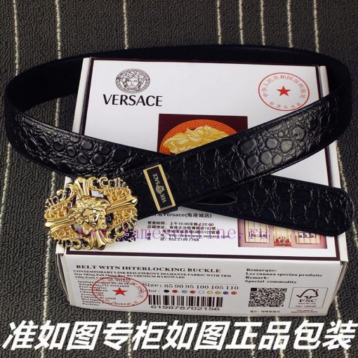Versace Ver... sace ️ Crocodile patternIdentify and receive a punch as a giftThe material is emybkt4p - Image 7