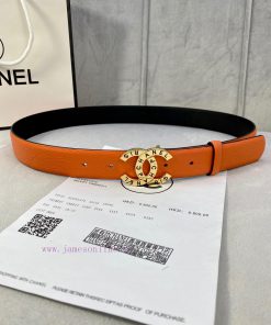 Width 3.0cm Chanel lychee patterned cowhide supports NFC official website link scan code ver y659rhgd