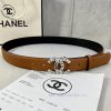 Width 3.0cm Chanel lychee patterned cowhide supports NFC official website link scan code ver 9ygbx191