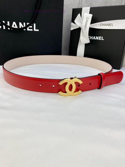 Width 3.0cm Chanel Women's Classic Belt and Strap New Smooth Inner Lining Matte Cowhide Silv ot7p5jda - Image 2