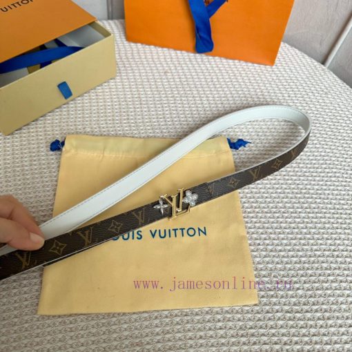 𝕃𝕠𝕦𝕚𝕤𝕧𝕦𝕚𝕥𝕥𝕠𝕟 Donkey Home New Product SS24 Limited Women's Belt Width 2cm Customized Classic s68zy83r - Image 7