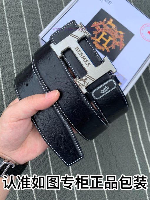 Belt Hermes Her...mes️The waistband is made of 100% imported original cowhide, ensuring genu fo6r4mma - Image 4