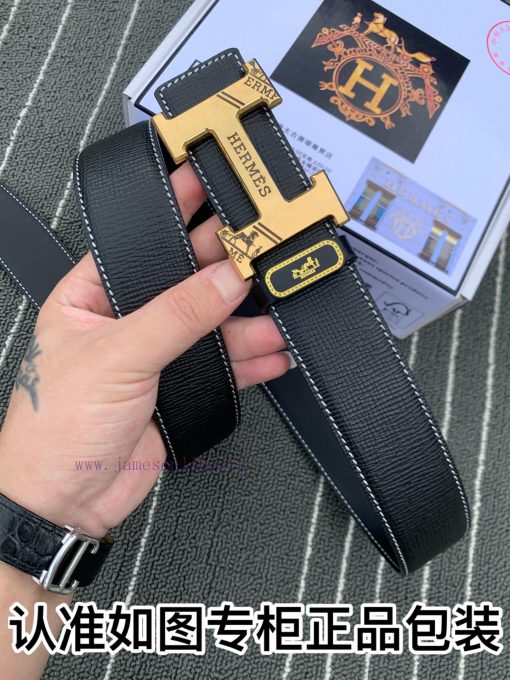 Belt Hermes Her...mes️The waistband is made of 100% imported original cowhide, ensuring genu r5l4c48c - Image 5