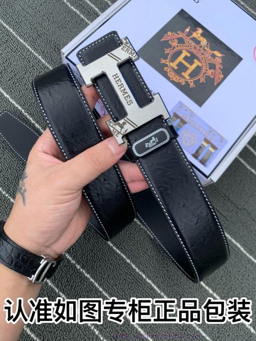 Belt Hermes Her...mes️The waistband is made of 100% imported original cowhide, ensuring genu fo6r4mma - Image 5