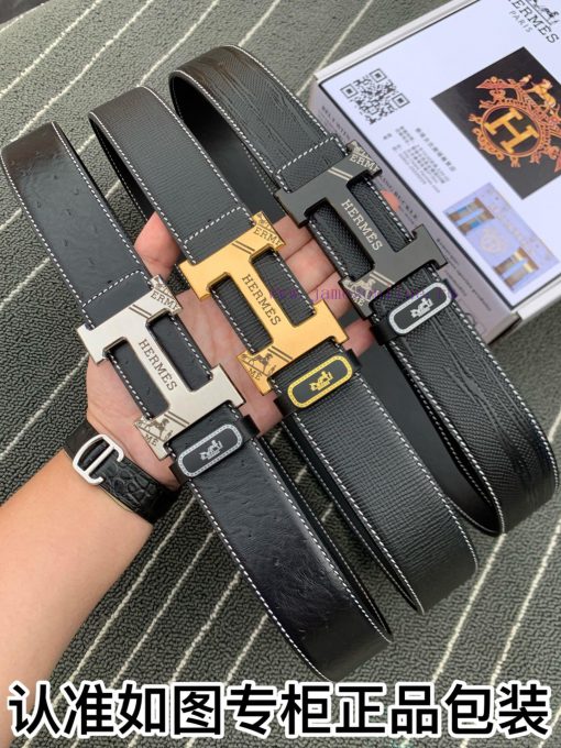 Belt Hermes Her...mes️The waistband is made of 100% imported original cowhide, ensuring genu fo6r4mma - Image 9