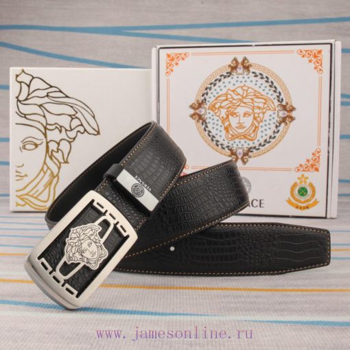 Versace. VersaceMaterial: Leather Belt with 100% Head Layer. The leather belt is guaranteed jfpuedk9 - Image 2