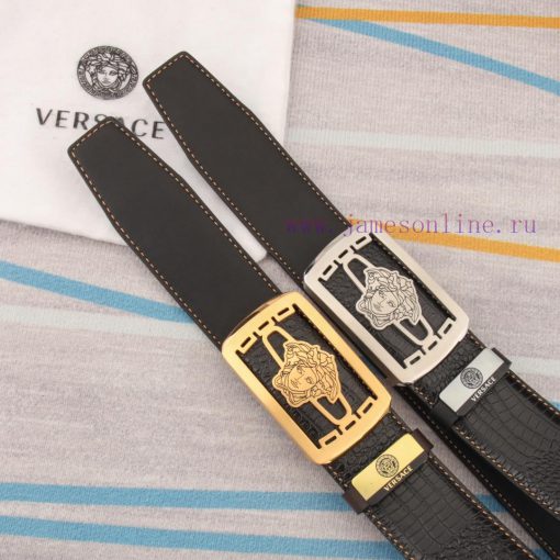 Versace. VersaceMaterial: Leather Belt with 100% Head Layer. The leather belt is guaranteed jfpuedk9 - Image 10