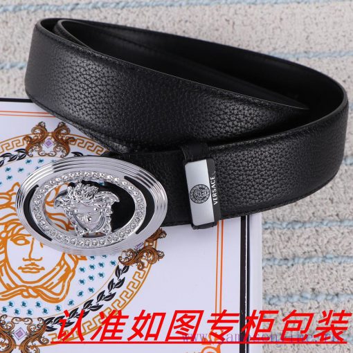 Versace. Versace ️The material is made of 100% top layer cowhide, ensuring that 24k pure ste bj0pssf1 - Image 6